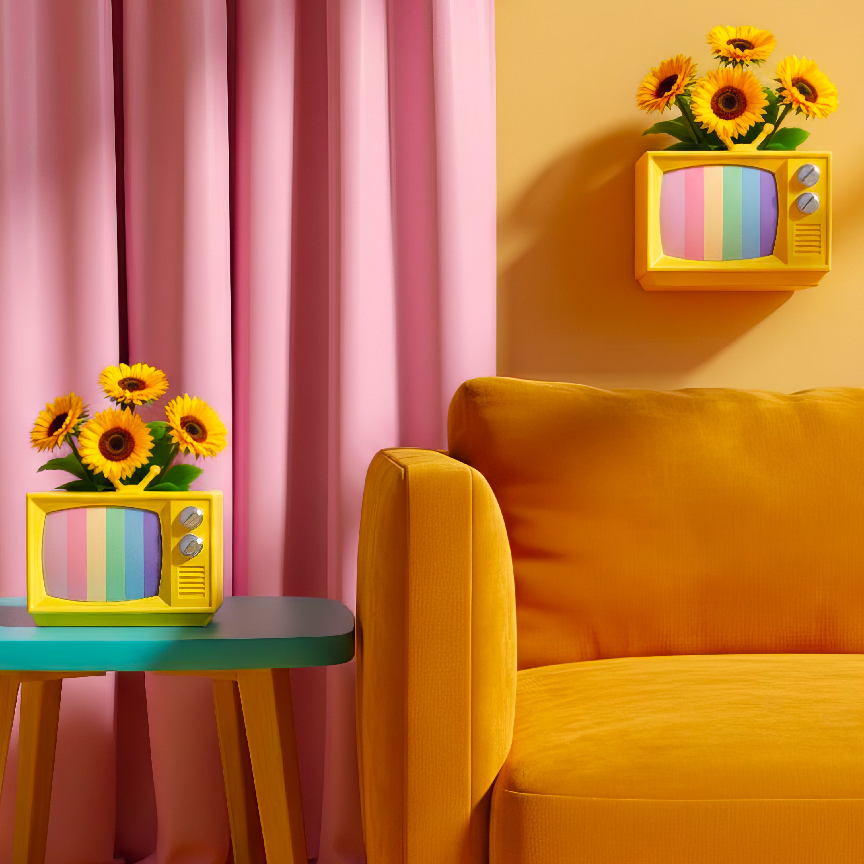 Vase Pastel TV