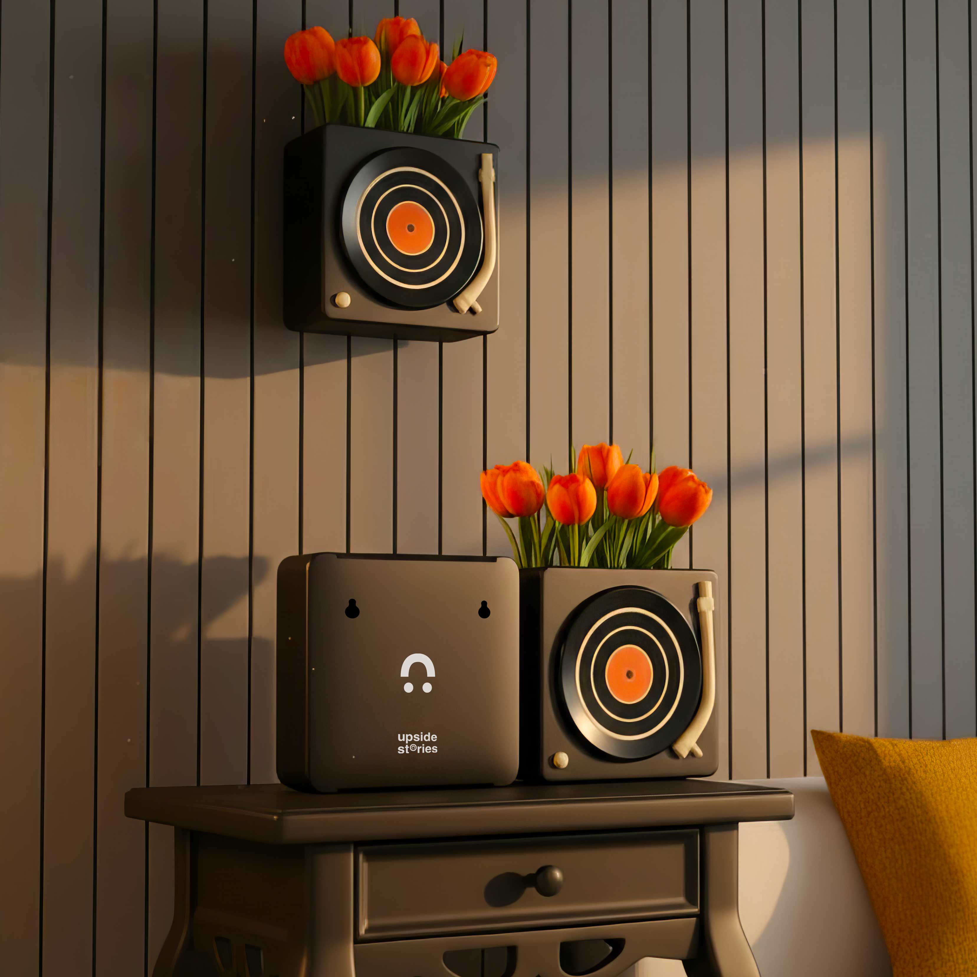 Vase DJ Vinyle