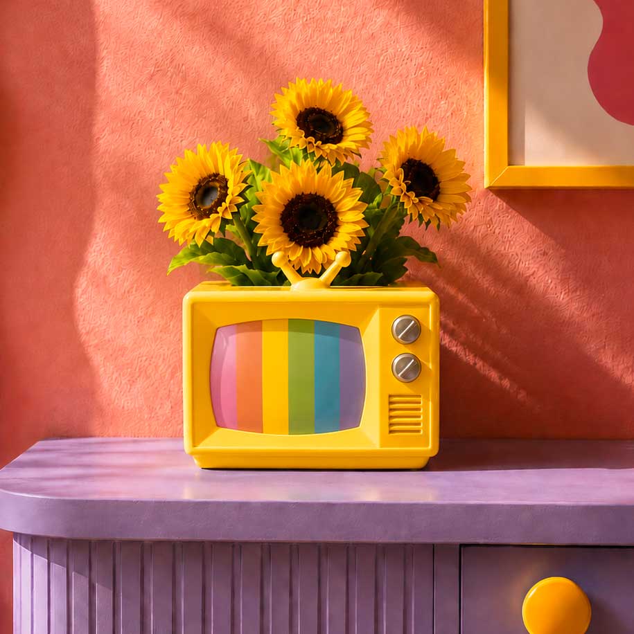 Vase Pastel TV