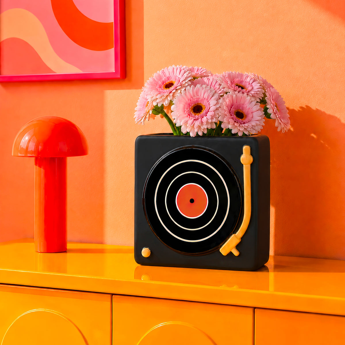 Vase DJ Vinyle