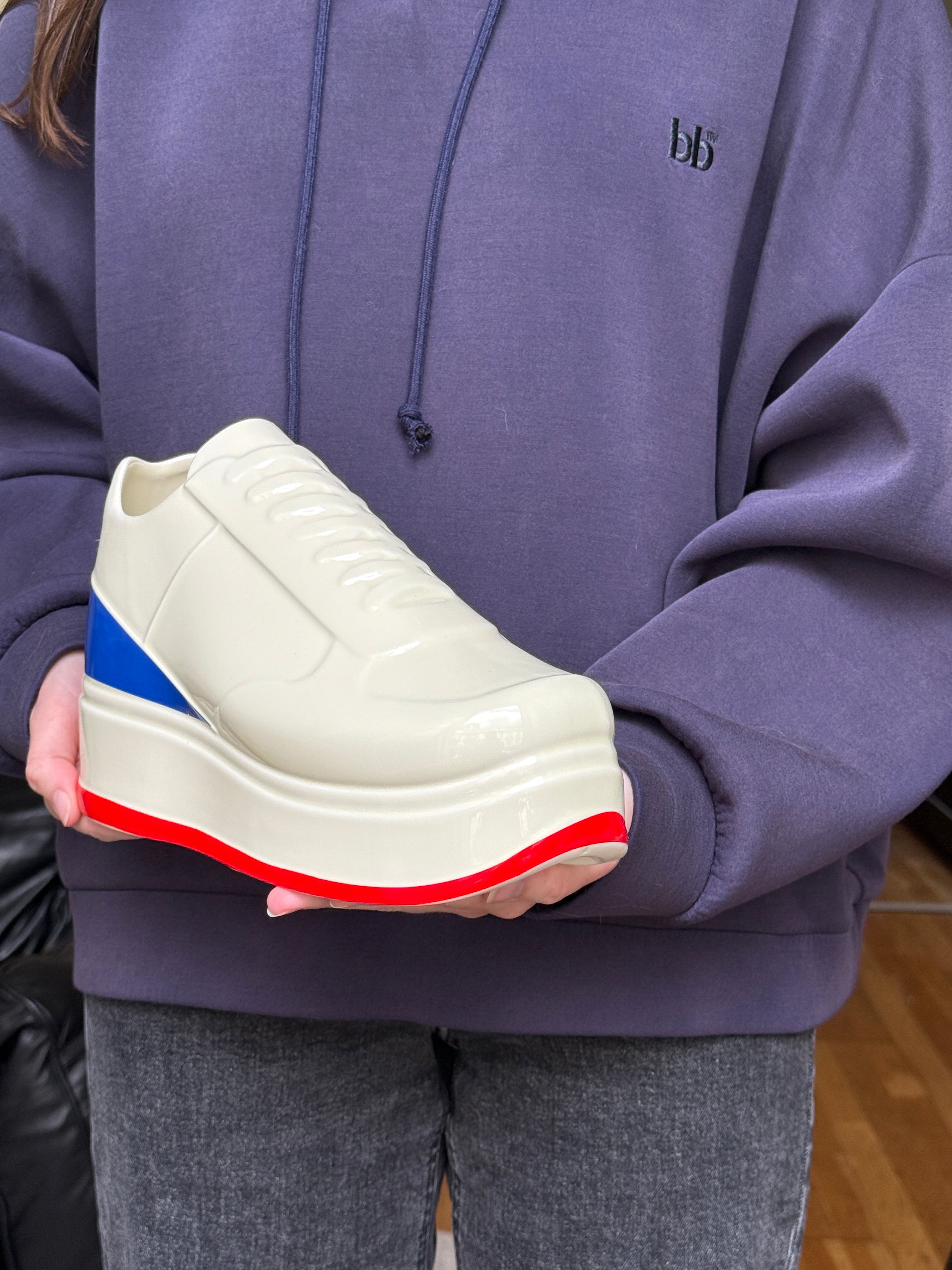 Sneaker Vase