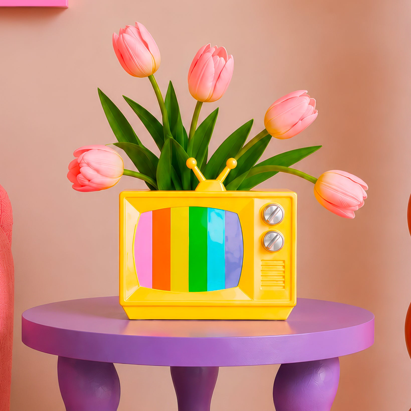 Vase Pastel TV