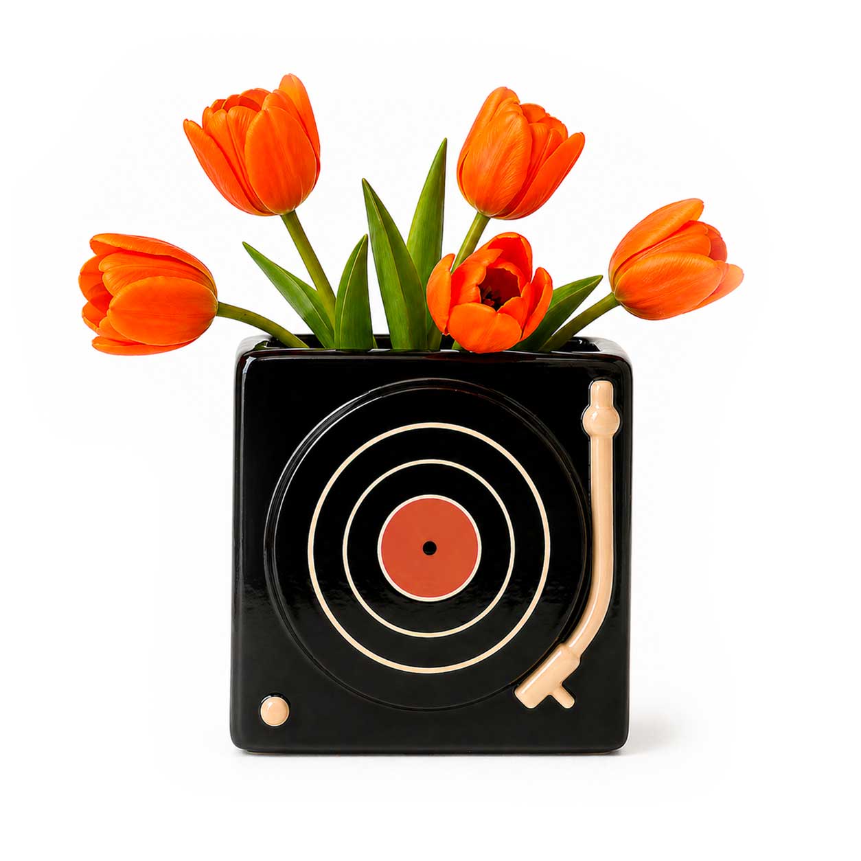 Vase DJ Vinyle